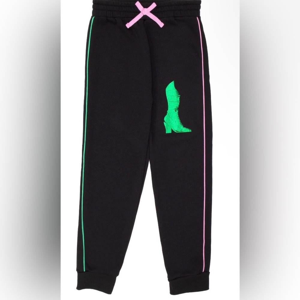 Wicked Kids Joggers with Green and Pink Accents